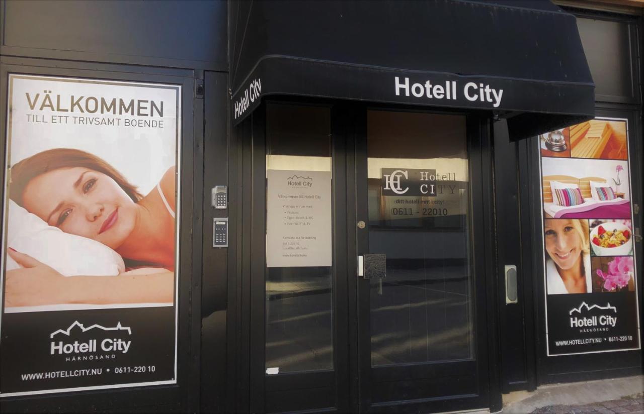 Hotell City Harnosand Bagian luar foto